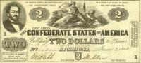 p41 from Confederate States of America: 2 Dollars from 1862